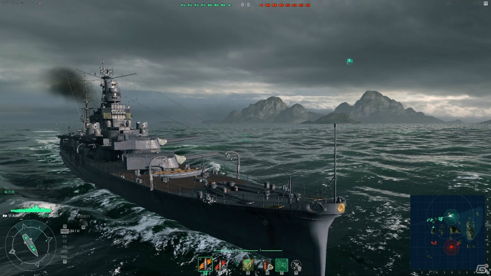 扶桑、金剛、全速前進！オンライン海戦ストラテジーゲーム「World of Warships」のβテストをプレイ動画にしてみたの画像4