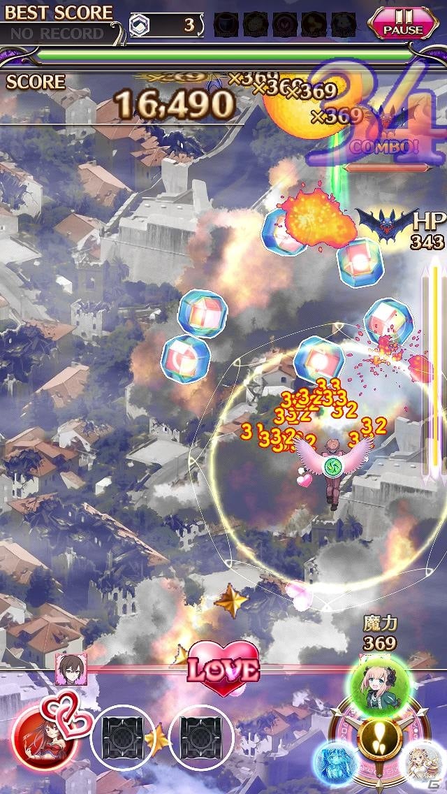 iOS/Android向け爽快シューティングRPG「ゴシックは魔法乙女～さっさと契約しなさい！～」を紹介する今週のおすすめスマホゲームアプリレビューの画像11