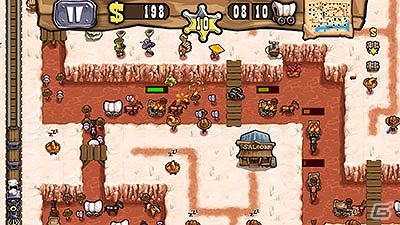 西部開拓時代のアメリカを舞台としたタワーディフェンスゲーム「オレたち愉快な盗賊団～ガンズ＆グローリー～」がAndroid向けに配信の画像3