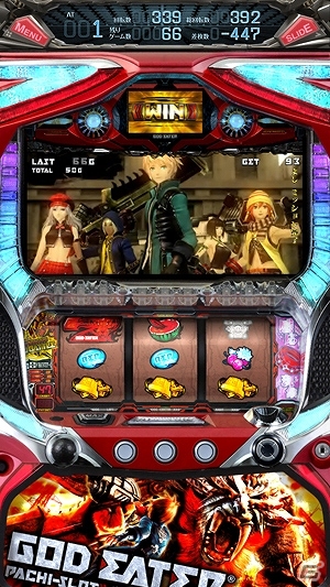 iOS/Android「パチスロ ゴッドイーター」演出やチャンスアクションを可能な限り再現した実機シミュレーターアプリが配信！の画像2