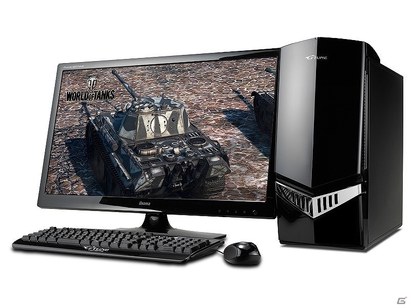 G-Tune、「World of Tanks」が快適に遊べる推奨パソコンを発売―ゲーム内で使える「招待コード＆ボーナスコード」と引き換え可能なシリアルカードが付属の画像2