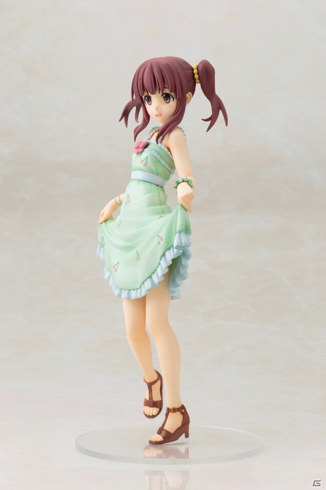 「アイドルマスター シンデレラガールズ」内気なアイドル・緒方智絵里の1/8スケールフィギュアが10月に発売の画像2