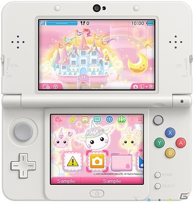 5周年記念デザインのニンテンドー3dsテーマ ほっぺちゃん ハッピーワールド が配信開始 ゲーム情報サイト Gamer