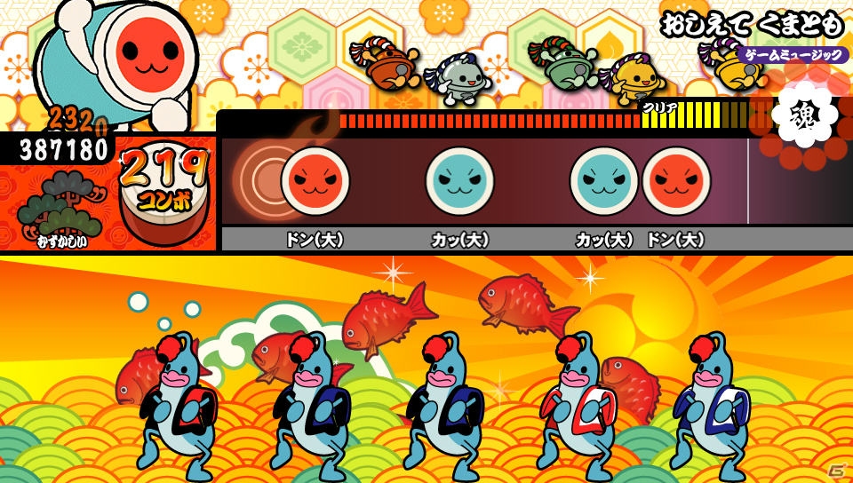 PS Vita「太鼓の達人 Vバージョン」でオカダ・カズチカ選手の入場テーマなど7曲が収録決定！ゲストキャラクターとしてもオカダ選手＆クマトモが登場の画像3