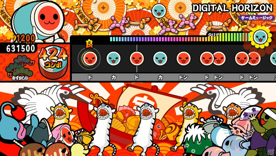 PS Vita「太鼓の達人 Vバージョン」でオカダ・カズチカ選手の入場テーマなど7曲が収録決定！ゲストキャラクターとしてもオカダ選手＆クマトモが登場の画像4