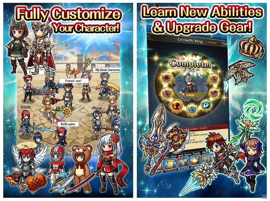 最大5人での協力バトルが熱いiOS/Android向けRPG「ユニゾンリーグ」が全世界127ヶ国にて配信開始の画像3