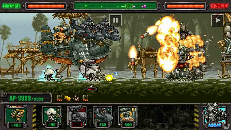 iOS/Android「メタルスラッグ ディフェンス」ギミックが楽しい新ユニット「ヘアバスター・リバーツ」が登場！KOFファンに向けた新属性もの画像3