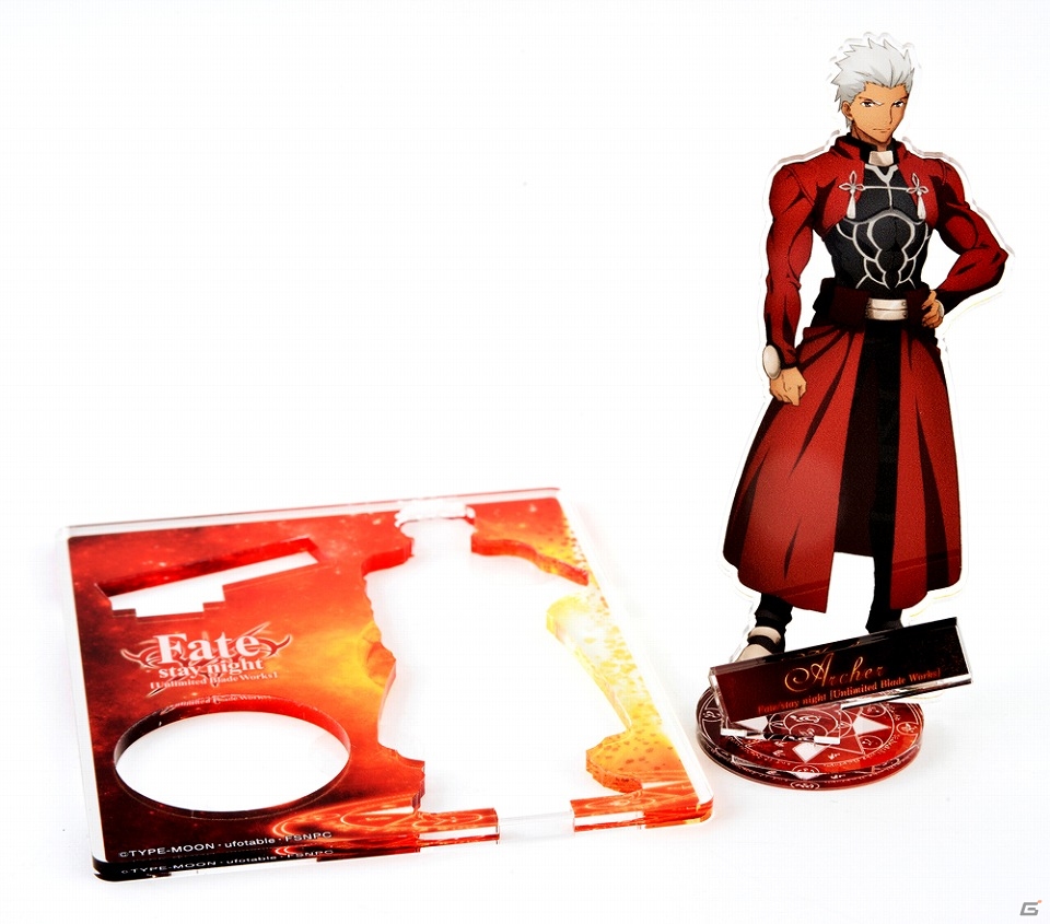 「Fate/stay night［Unlimited Blade Works］」の「アクリルフィギュアコレクション」が本日より予約開始の画像1