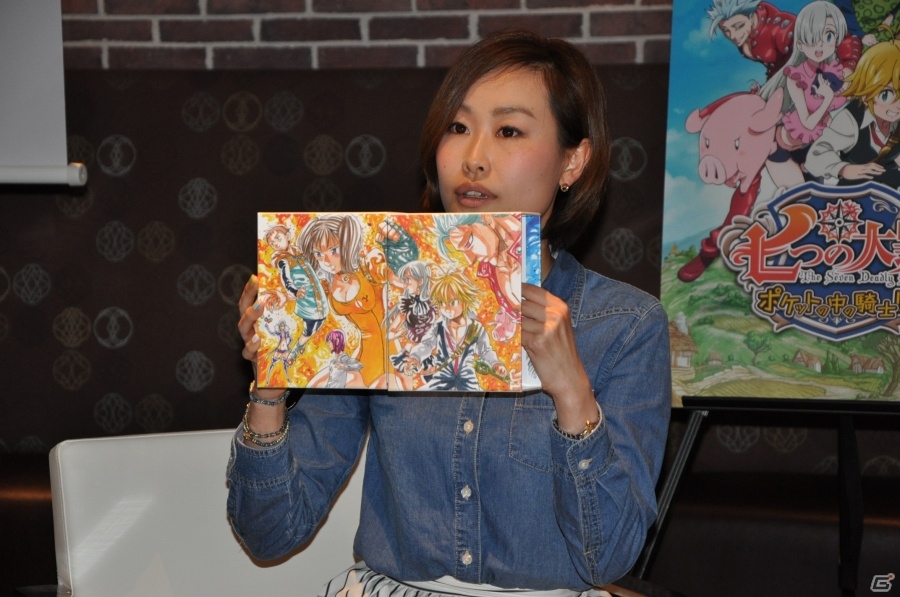 「七つの大罪 ポケットの中の騎士団」三社座談会をレポート！鈴木央氏の描き下ろし新キャラ「アーデン」「デルドレー」＆「進撃の巨人」コラボも発表の画像28