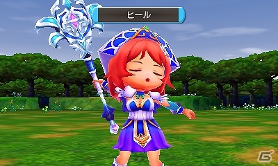 3DS「STELLA GLOW ステラ グロウ」水の魔女・リゼットのPC用壁紙が配信