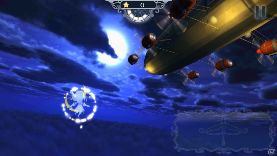 夜空の星を集める幻想フライトアクション「Amy the Starry Archer」がiOS/Android向けに配信の画像2