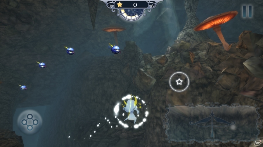 夜空の星を集める幻想フライトアクション「Amy the Starry Archer」がiOS/Android向けに配信の画像3