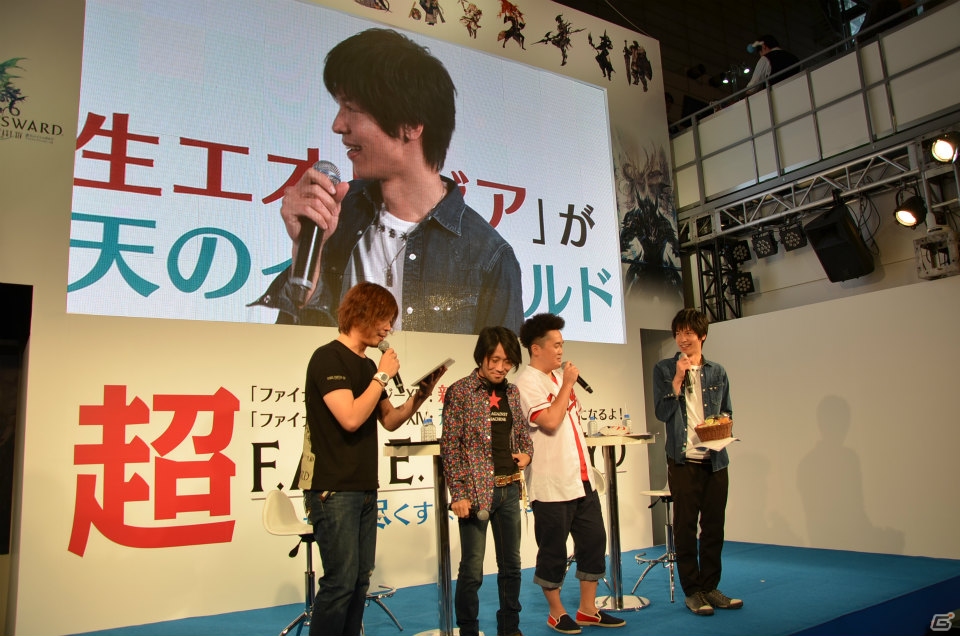 【ニコニコ超会議2015】「ファイナルファンタジーXIV: 新生エオルゼア」ボイス収録中の裏話も聞くことができた北沢力さんと西田雅一さんのスペシャルトークショーをレポートの画像1