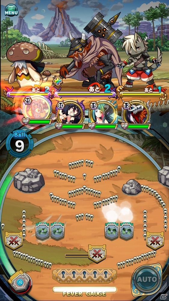 iOS/Android「アニマル×モンスター」新たな竜タイプのモンスターが登場！恐竜がモチーフのキャラや新ステージも追加の画像2