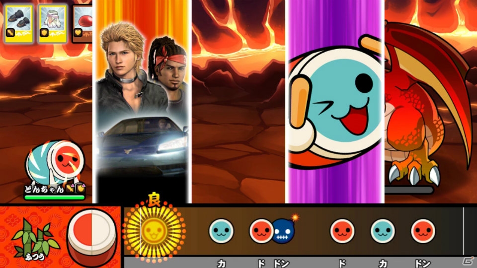 PS Vita「太鼓の達人 Vバージョン」ドンだークエストで楽しめるミッションやボスのおじゃま攻撃を紹介―ゲーム内容を紹介するPVもチェック！の画像15