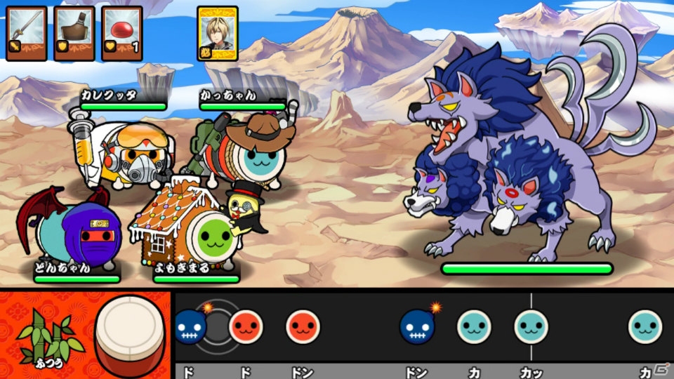 PS Vita「太鼓の達人 Vバージョン」ドンだークエストで楽しめるミッションやボスのおじゃま攻撃を紹介―ゲーム内容を紹介するPVもチェック！の画像8