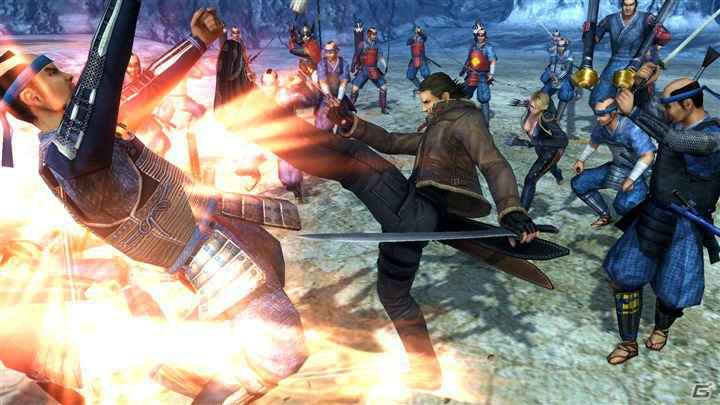 PS4/PS3「戦国BASARA4 皇」京極マリアのドSアクションスタイルが公開！「バイオハザード」コラボ衣装もお披露目の画像21