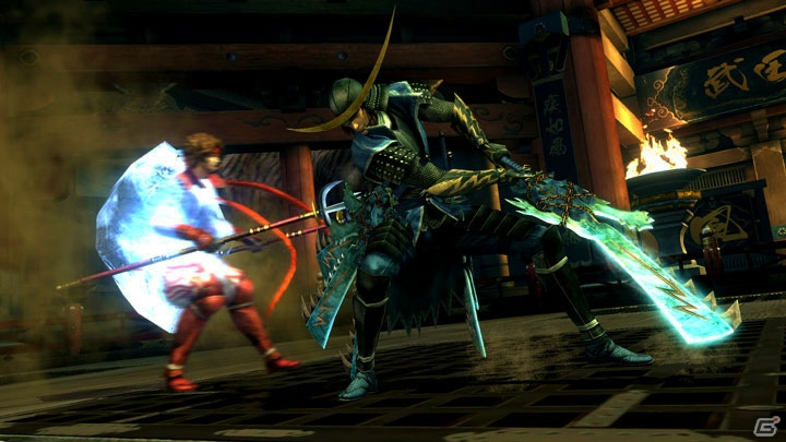 PS4/PS3「戦国BASARA4 皇」京極マリアのドSアクションスタイルが公開！「バイオハザード」コラボ衣装もお披露目の画像33