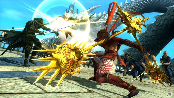 PS4/PS3「戦国BASARA4 皇」京極マリアのドSアクションスタイルが公開！「バイオハザード」コラボ衣装もお披露目の画像35