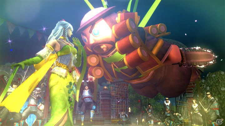 PS4/PS3「戦国BASARA4 皇」京極マリアのドSアクションスタイルが