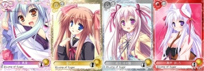PC「メガミエンゲイジ!」Lump of Sugar10周年記念キャンペーンが開催!ヒロイン達の新規カードが引ける召喚くじが登場の画像2