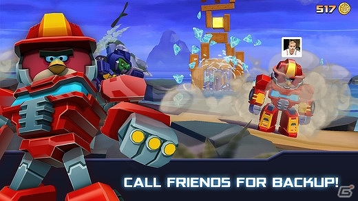 レッドがコンボイに！？3Dシューティングゲーム「アングリーバード トランスフォーマー」がiOS/Android向けに配信！の画像2