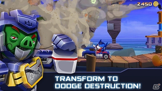 レッドがコンボイに！？3Dシューティングゲーム「アングリーバード トランスフォーマー」がiOS/Android向けに配信！の画像5