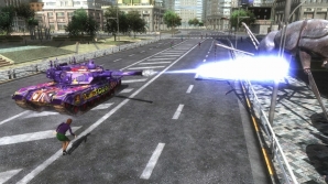 PS4「地球防衛軍4.1 THE SHADOW OF NEW DESPAIR」バレットガールズ＆夏色ハイスクルの“イタ戦車”が配信スタートの画像11