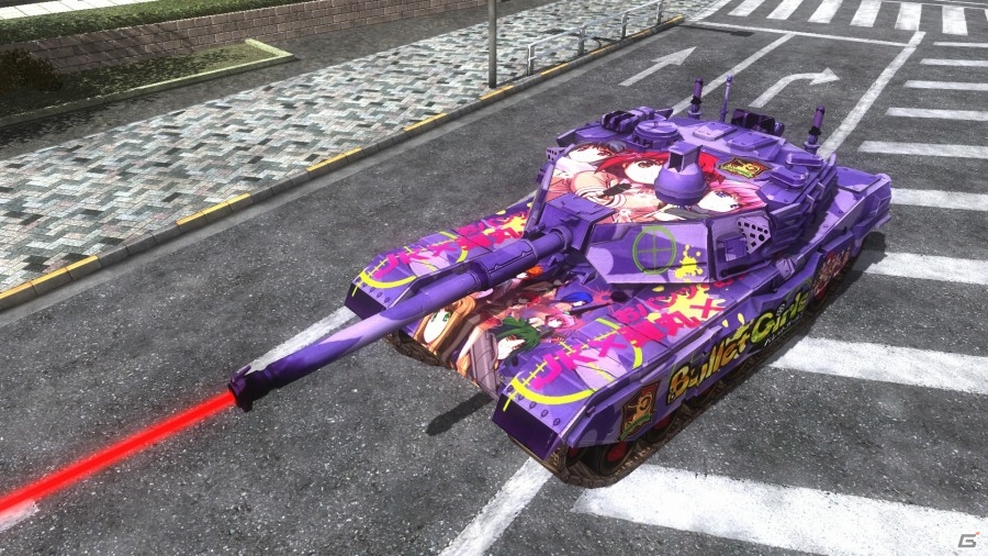 PS4「地球防衛軍4.1 THE SHADOW OF NEW DESPAIR」バレットガールズ＆夏色ハイスクルの“イタ戦車”が配信スタートの画像1