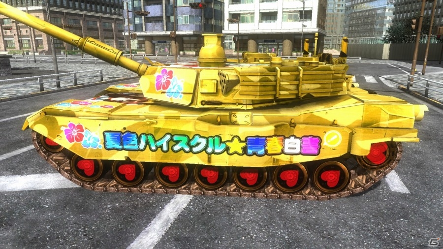 PS4「地球防衛軍4.1 THE SHADOW OF NEW DESPAIR」バレットガールズ＆夏色ハイスクルの“イタ戦車”が配信スタートの画像15