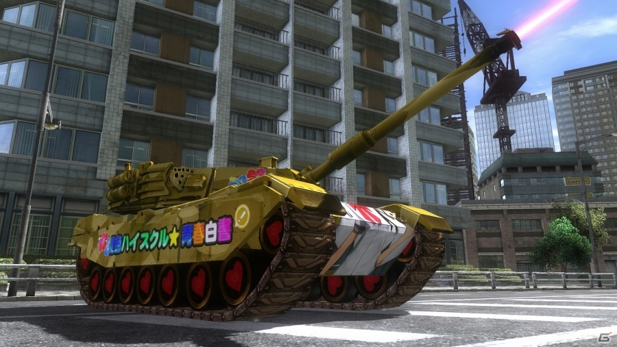 PS4「地球防衛軍4.1 THE SHADOW OF NEW DESPAIR」バレットガールズ＆夏色ハイスクルの“イタ戦車”が配信スタートの画像17