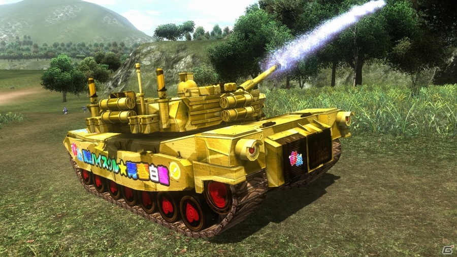 PS4「地球防衛軍4.1 THE SHADOW OF NEW DESPAIR」バレットガールズ＆夏色ハイスクルの“イタ戦車”が配信スタートの画像21
