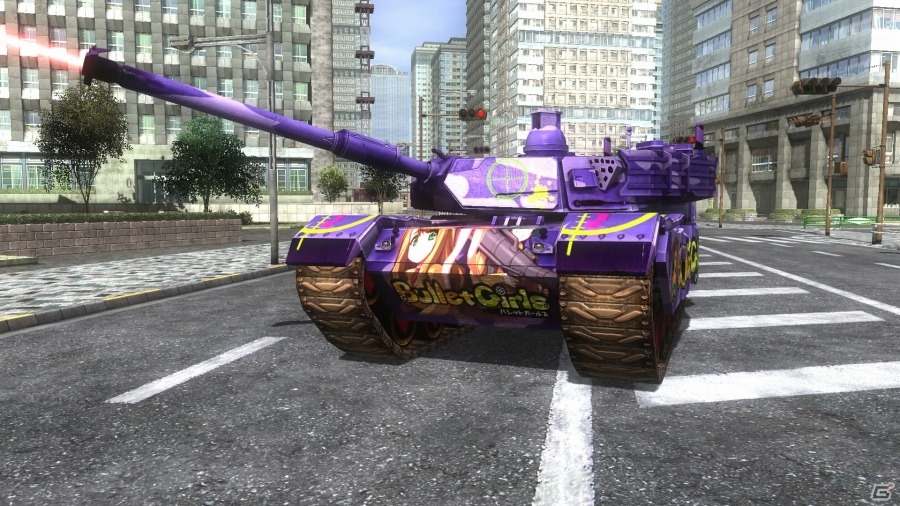 PS4「地球防衛軍4.1 THE SHADOW OF NEW DESPAIR」バレットガールズ＆夏色ハイスクルの“イタ戦車”が配信スタートの画像4