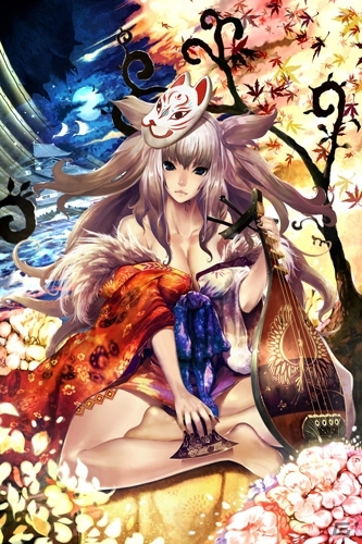 iOS/Android「戦国やらいでか -乱舞伝-」オープニングムービーが公開！プレイヤーを導く謎の女性“お天”の情報もの画像1