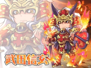 iOS/Android「戦国あどべんちゃー」武将の育成システム＆「絆」システムを紹介！謙信や信玄らの武将ビジュアル第2弾も公開の画像3
