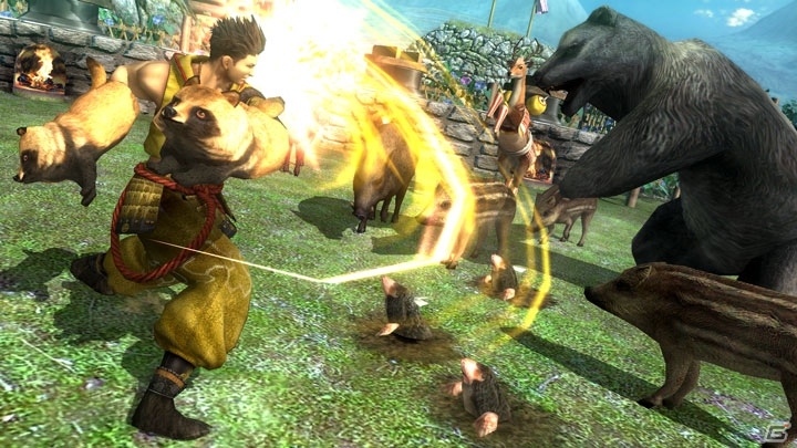 伊達と真田が落ちながら戦ってやがる…PS4/PS3「戦国BASARA4 皇」早期予約キャンペーン間近に迫り「先出しほぼ！10秒劇場」が公開の画像5
