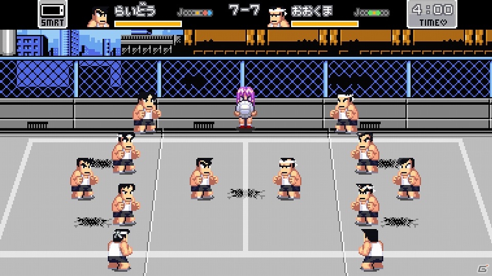 iOS「くにおくんの熱血ドッジボール ALLSTARS!!」今度の相手はホッケー部！イベント 「ホッケー かくとうでんせつ」が開催の画像7