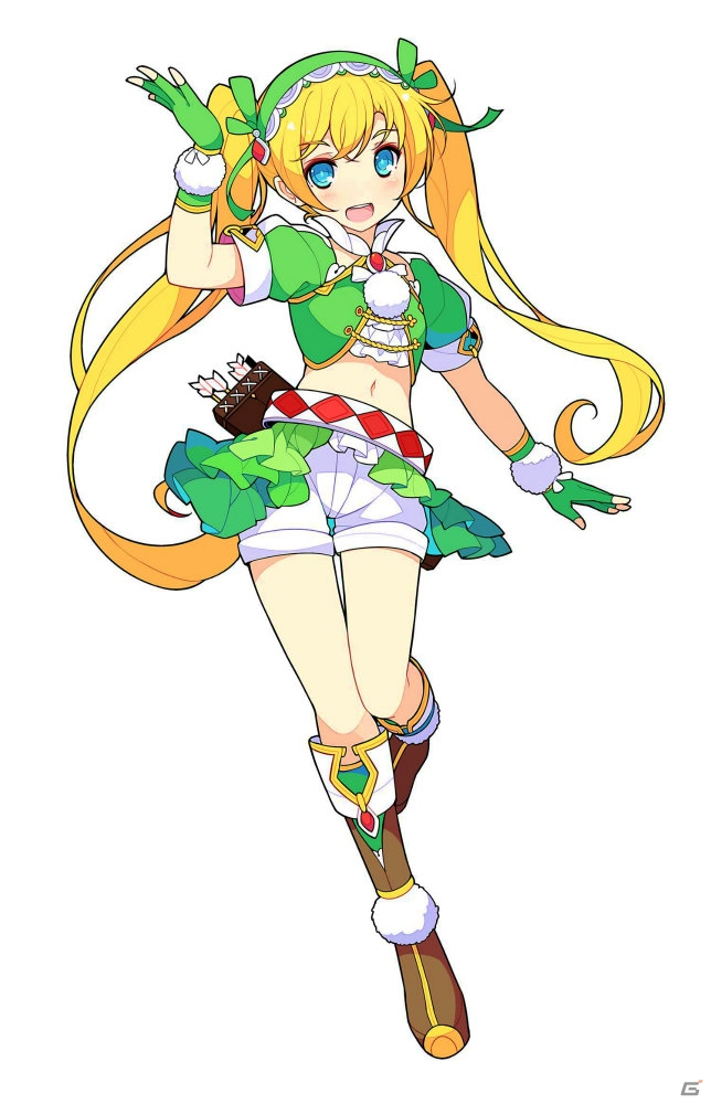 3DS「STELLA GLOW ステラ グロウ」風の魔女・ポポのPC用壁紙が配信！の画像2
