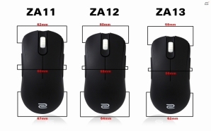 ZOWIE GEAR、ゲーミングマウス「ZA シリーズ」を発売―かぶせ持ち/つかみ持ちユーザーのための左右対称型を3サイズで展開の画像6