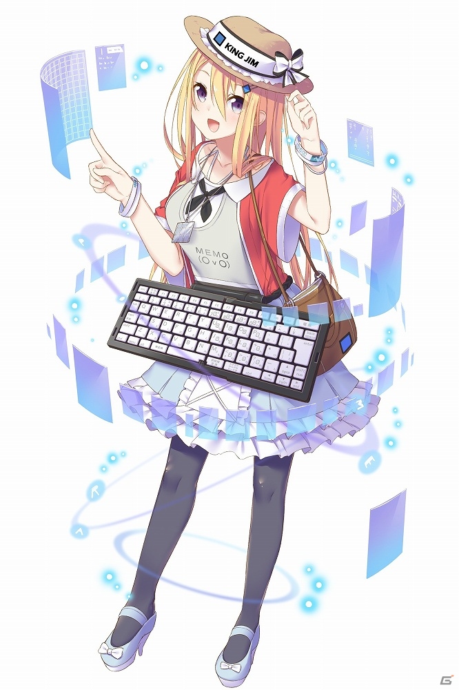 iOS/Android「家電少女」テプラやポメラが家電少女に―キングジムとのコラボイベント開催が決定！の画像4