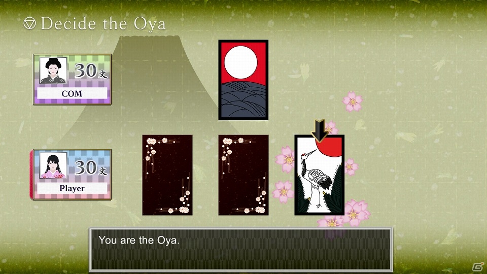 PC「Koi-Koi Japan［Hanafuda playing cards］」ガイドキャラクターや対局中のBGMなどが追加される無料DLC「Enjoy Pack」が5月28日に配信！の画像8