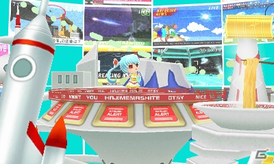 3DS「初音ミク Project mirai でらっくす」のテーマソング「はじめまして地球人さん」のリズムゲームPVが公開！そしてついにミクダヨーさんが…？の画像5