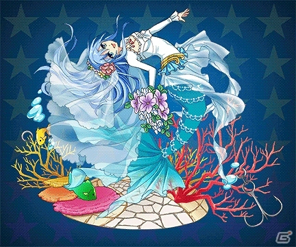 Mobage「釣りっぱ」きんぎょ柄江戸扇子が当たる釣り大会イベントが開催！人魚を模した華麗なルアーも登場の画像4