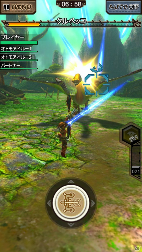 iOS/Android「モンスターハンター エクスプロア」ド派手なアクションで楽しめる12種類の武器を動画とともに一挙紹介！の画像36