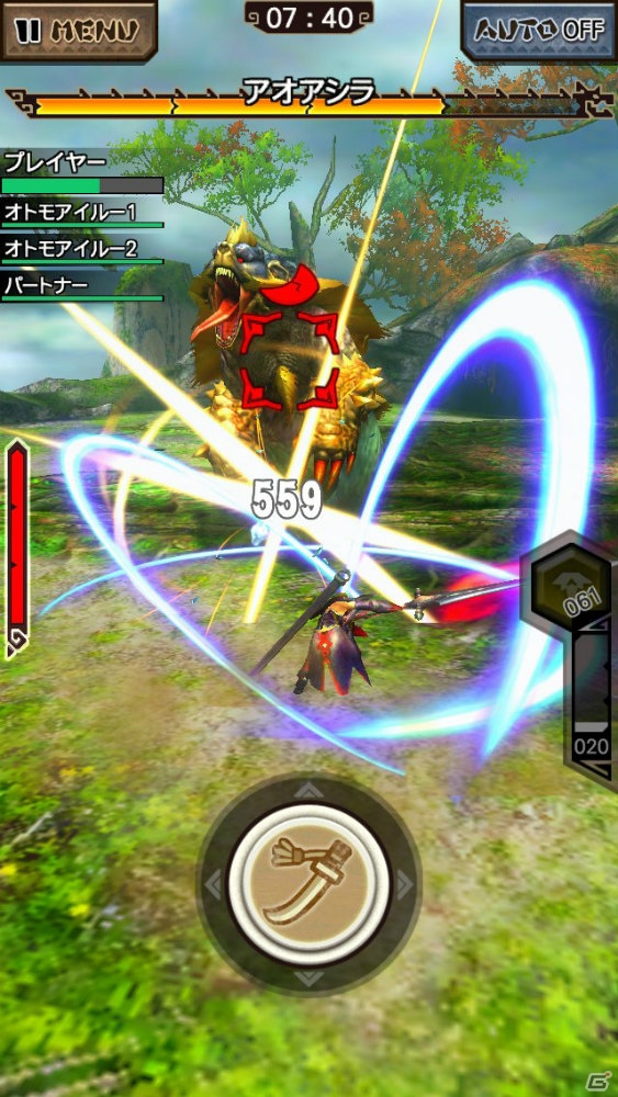 iOS/Android「モンスターハンター エクスプロア」ド派手なアクションで楽しめる12種類の武器を動画とともに一挙紹介！の画像6