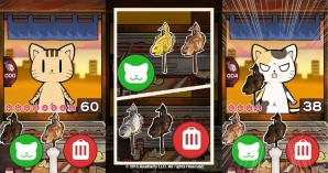 台湾・Akaibaitoの日系焼き魚ゲーム「焼きざかにゃん」がiOS/Android向けに配信―にゃんすけの夢をのせた焼き魚を振る舞おう！の画像3