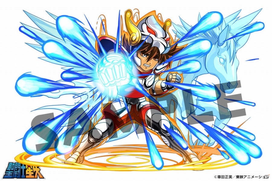 iOS/Android「パズル＆ドラゴンズ」にて「聖闘士星矢」コラボ第3弾が6月1日より開催―沙織、氷河、サガの究極進化が登場！の画像9