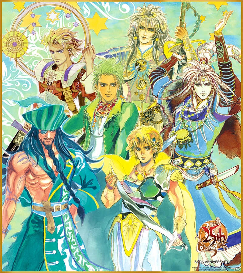 「SAGA ANNIVERSARY 25周年くじ」が7月中旬に発売―掛け軸風タペストリーや効果音CDなど賞品ラインナップ第1弾が公開！の画像2