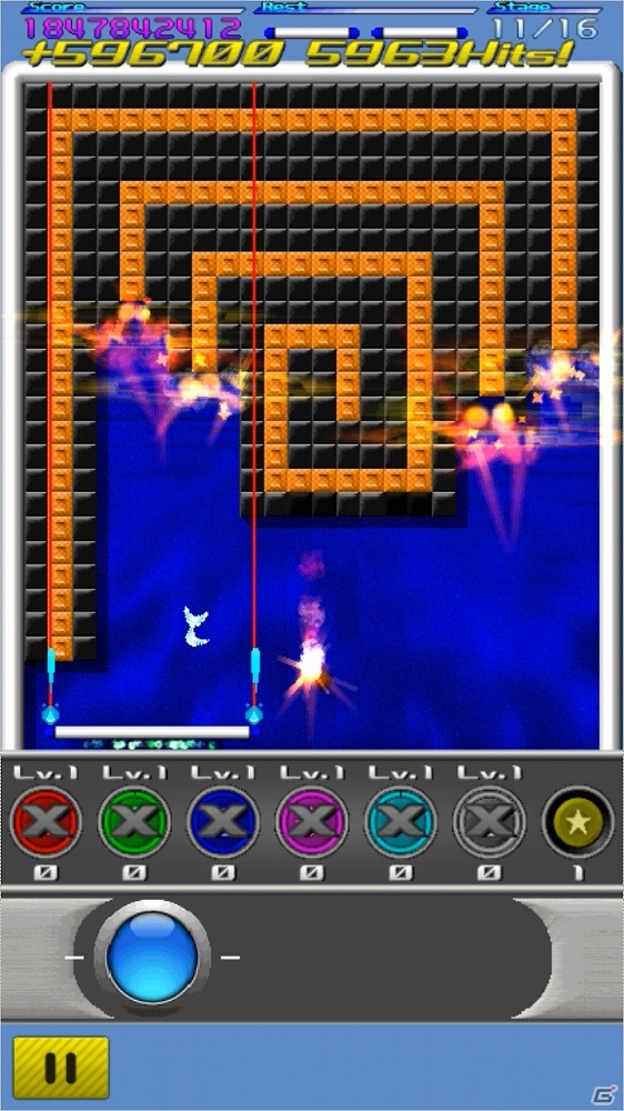 Windows版から16年―知る人ぞ知るブロック崩し「ぶろくず おるたなてぃぶ！」がiOS/Android向けアプリとなって配信開始！の画像6