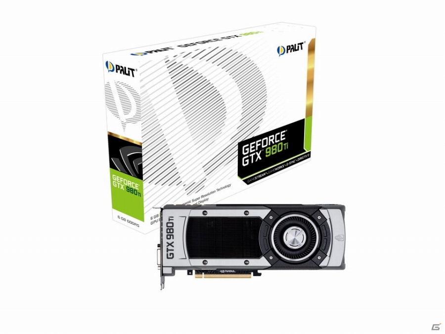 ドスパラ、最新グラフィックチップ「NVIDIA GeForce GTX 980Ti」を搭載したPalit製グラフィックカード「Palit NE5X98T015JB-PG600F」を発売の画像1